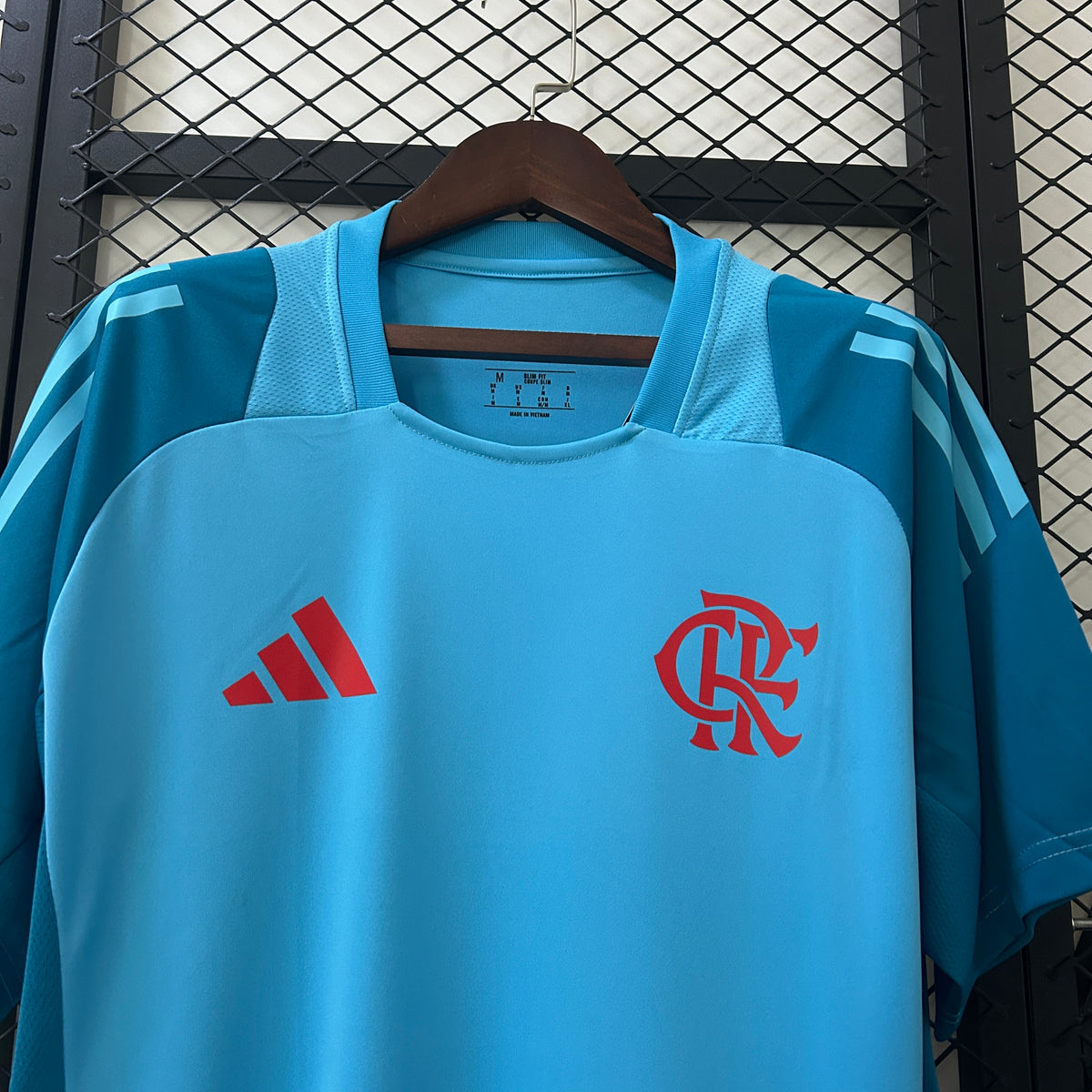 Camisa Flamengo Treino 25/26 Azul Clara